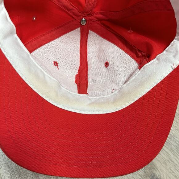 Vintage Sports Specialties 1984 World Series Hat Snapback MLB Padres Tigers Red - Picture 5 of 9